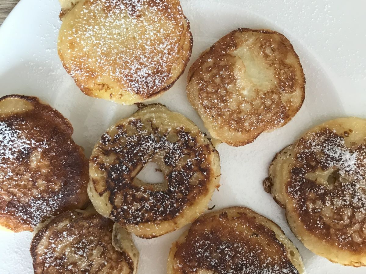 Placuszki z jabłkiem